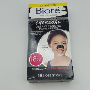 Biore Charcoal Deep Cleansing Nose Pore Strips 18